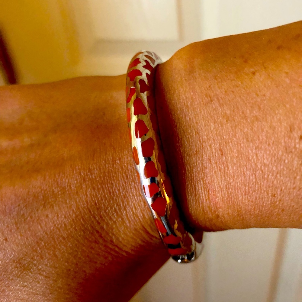 Animal Print Bangle Bracelet